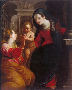 Mystic Marriage of S.Catherine, Rizzi's Gallery