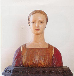 Bust of young woman, Rizzi's Gallery